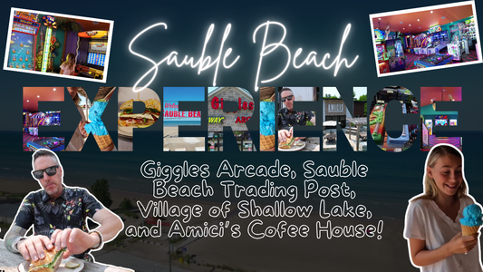Sauble Beach Experience: Giggles Arcade, the Trading Post, Amici's Shallow Lake